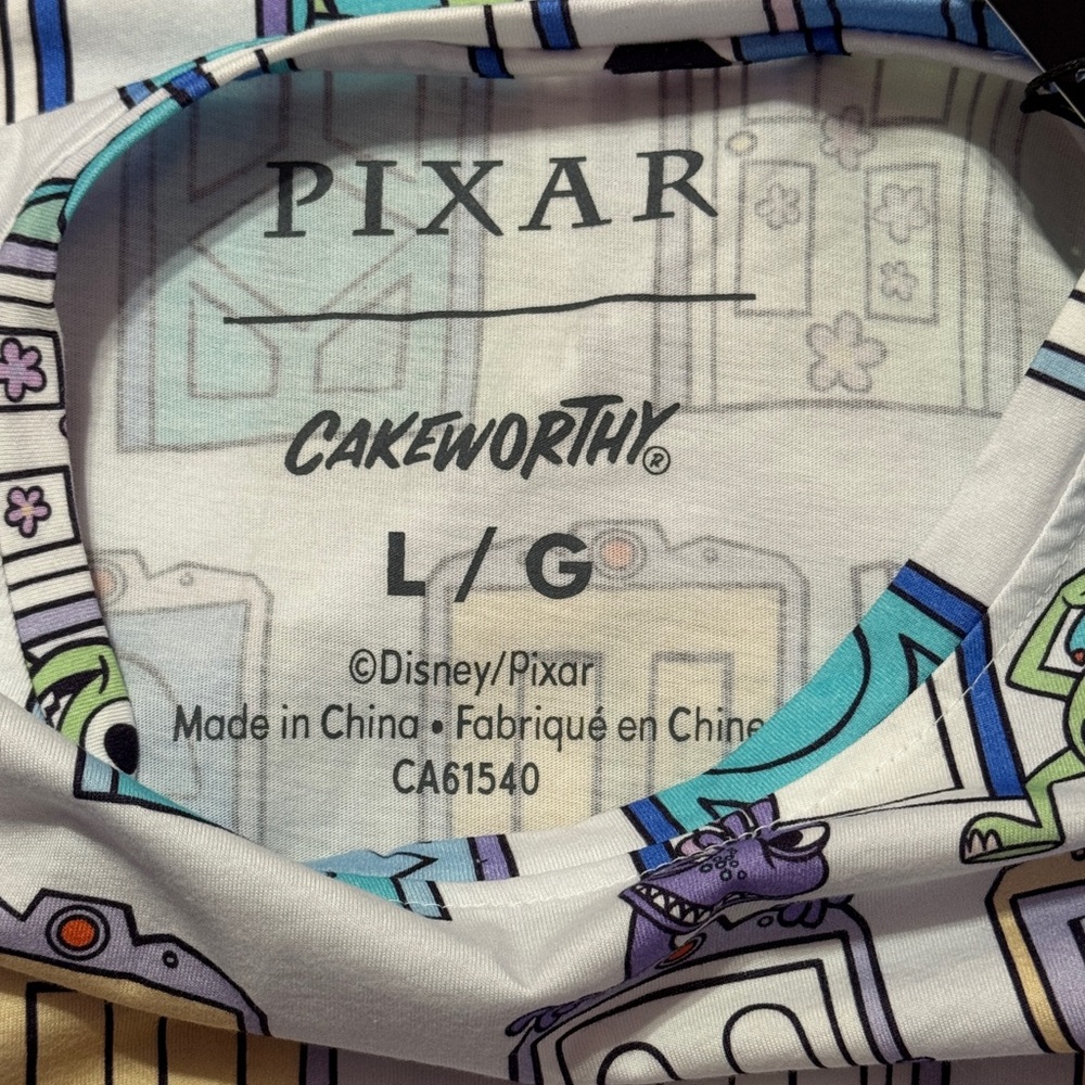 Monsters Inc Graphic T-Shirt Dress- sold out in stores - Picture 3 of 7